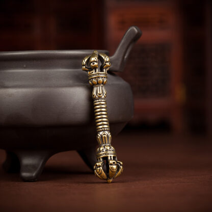 Tantric Brass Vajra for Spiritual Practice