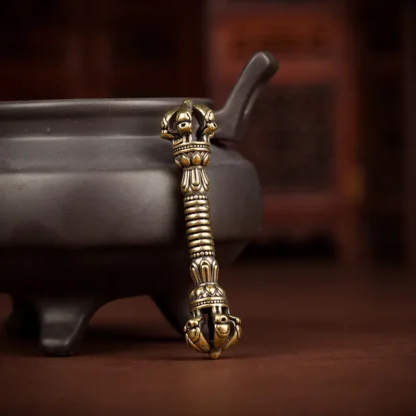 Tantric Brass Vajra for Spiritual Practice