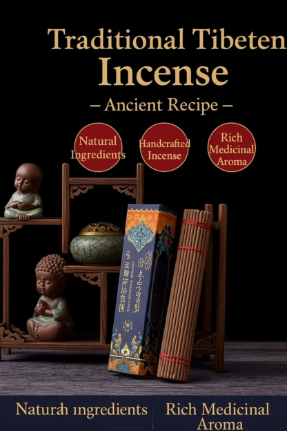 Traditional Tibetan Handmade Incense – Natural Herbs, Medicinal Aroma