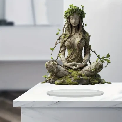 Bohemian Goddess Acrylic Standee – 2D Decorative Figurine for Boho Decor - Image 2