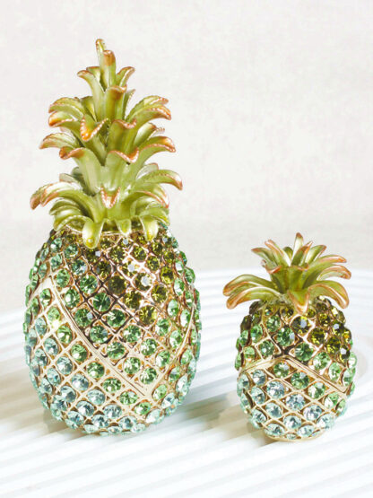 Enamel Crystal Pineapple Ornament - Image 5