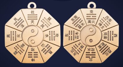 Sandalwood TaiChi Eight Hexagrams Amulet - Image 3