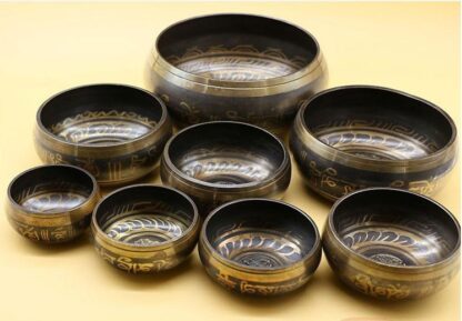 Tibetan Meditation Bowl – Mantra Singing Bowl with Mallet - Image 4