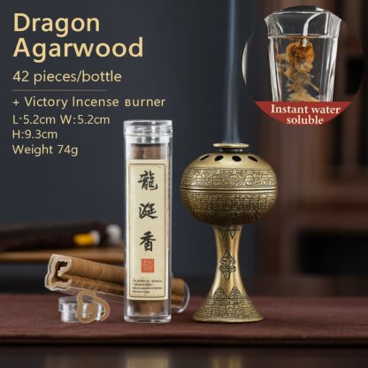 Agarwood Sandalwood Incense Holder – Traditional Cloud Motif Burner - Image 10