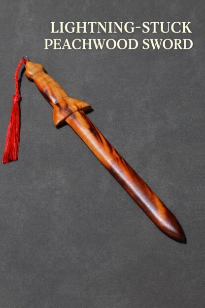 Daoist Lightning Talisman Peachwood Sword