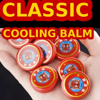 Tiger Head Cooling Balm – All-in-One Relief, Energizing & Refreshing
