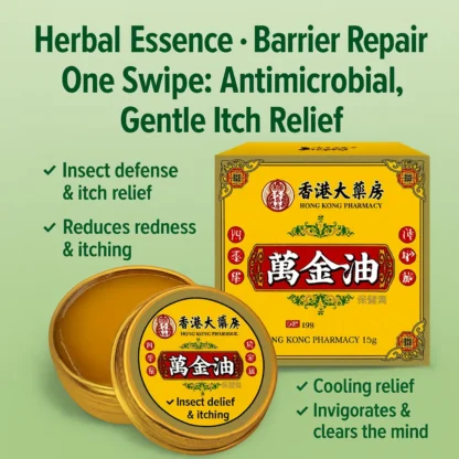 HONG KONG PHARMACY All-Purpose Medicated Tiger Balm, 15g - Image 4